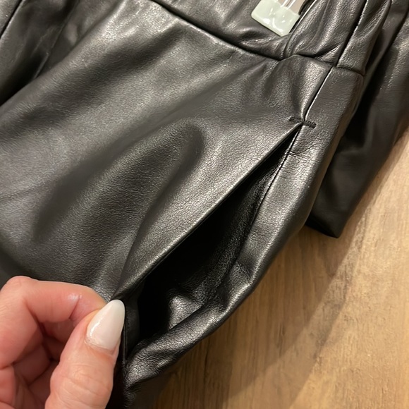 MAX MARA leather wide pants - Picture 3 of 7